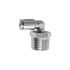 Metal Pu Fitting Elbow 6mm 1/2' M